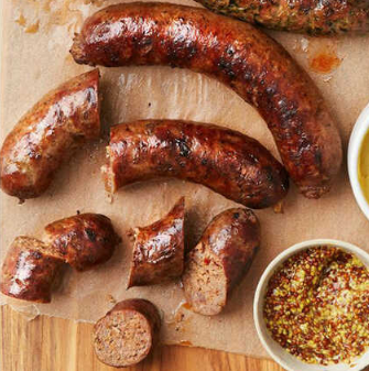 Homemade sausage