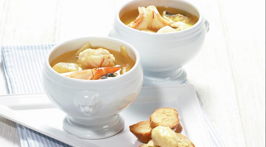 Bouillabaisse, fish soup