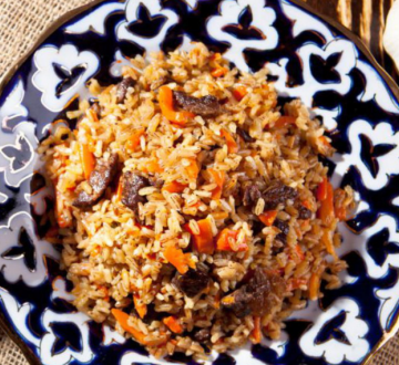 Pork pilaf