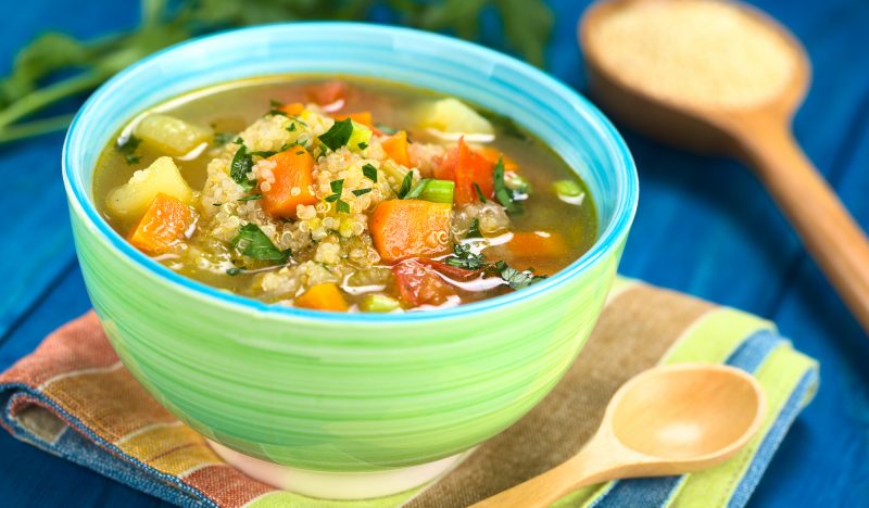 Quinoa and Vegetable Soup