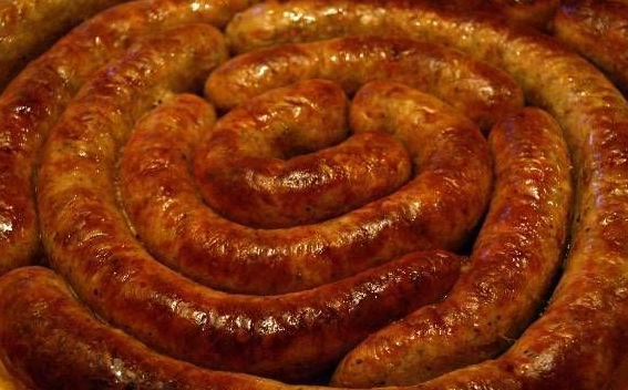 homemade sausage
