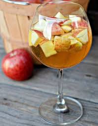 Red apple and citrus sangria