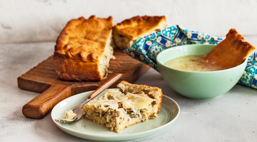 Simple muksun and chowder pie