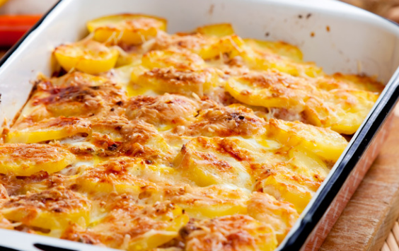 Pork in the oven with potatoes