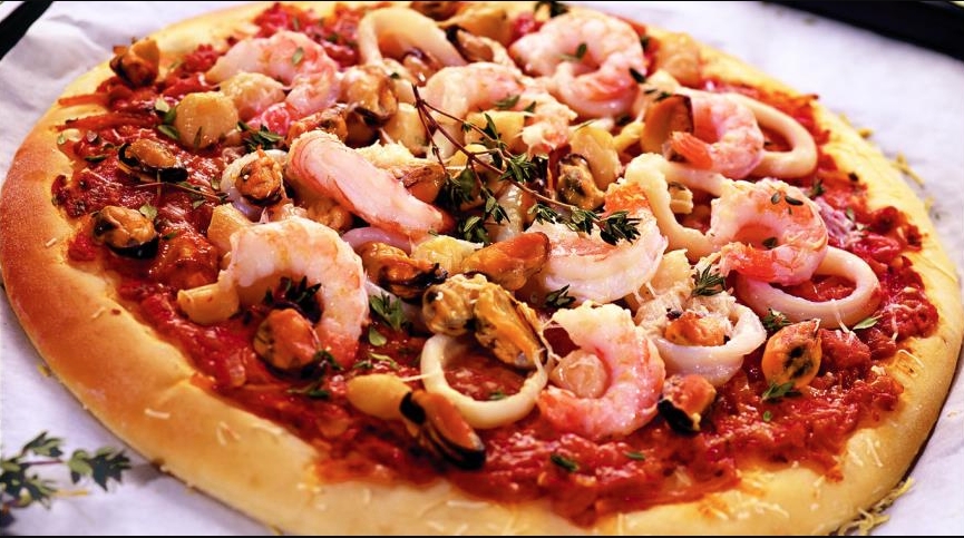 Sea pizza