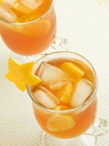 Orange peel drink
