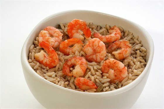 Rice with fish and seafood