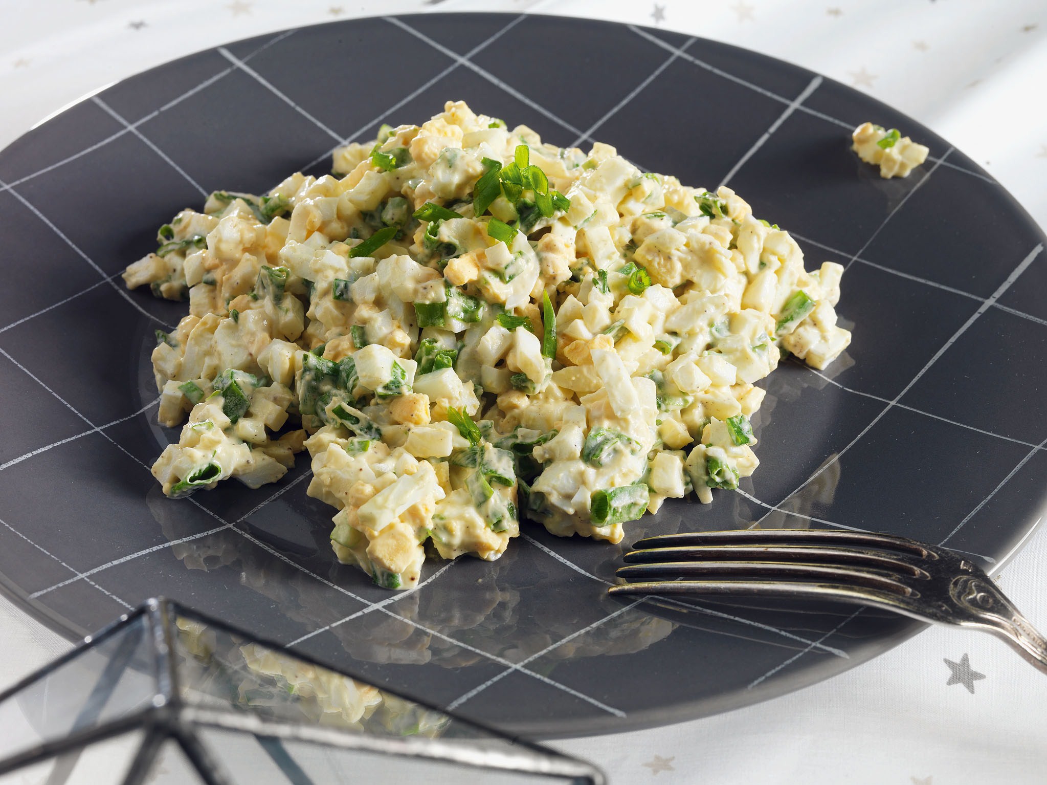 Egg salad with mayonnaise