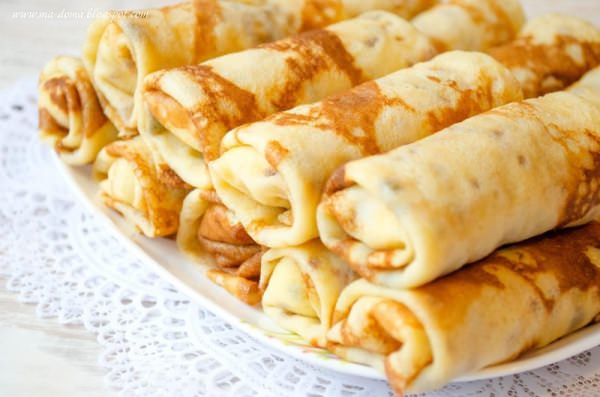 Pancakes with cheese