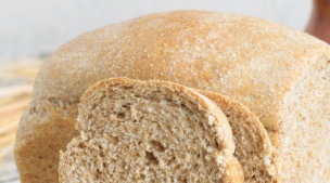 White bread with fiber