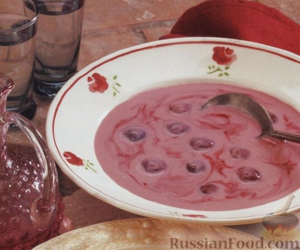 Cherry soup
