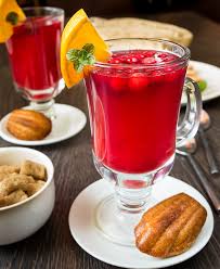 cranberry and honey drink