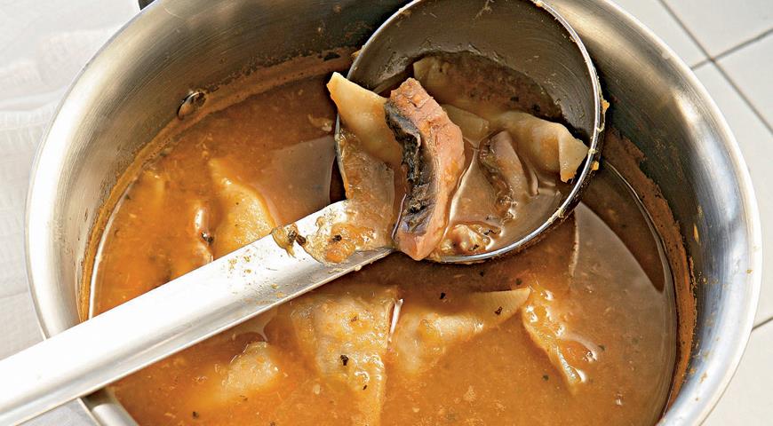 Balaton fish soup with fish dumplings