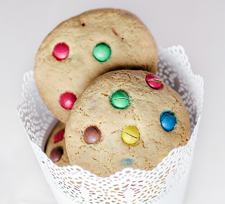 Cookies with M&M