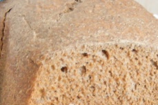 Rye bread with malt in a bread maker