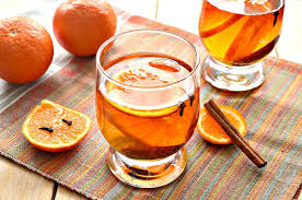 Cinnamon tangerine drink