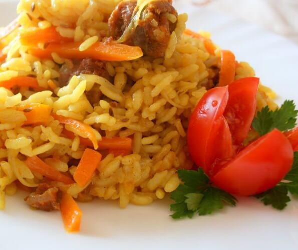 Pilaf is the cuisine of Central Asia