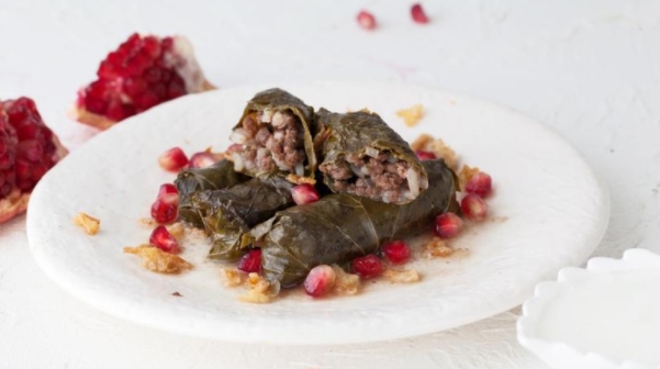 Turkish Dolma with Fried Filling