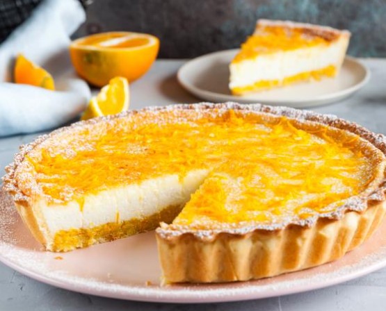 Pie with Orange Curd Filling