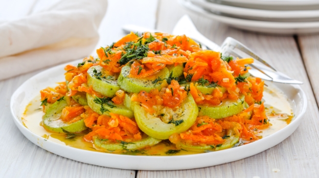 Stewed Zucchini with Vegetables
