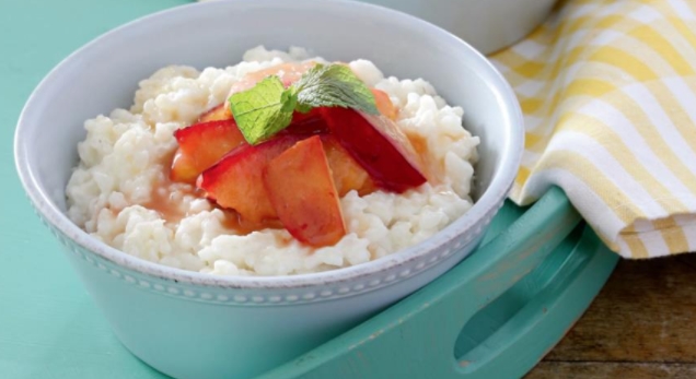 Rice Porridge with Fruit