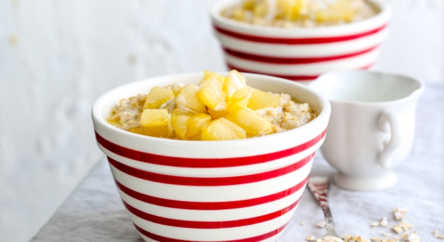 Oatmeal with Pear