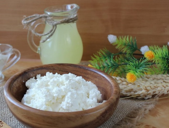 Diet cottage cheese at home