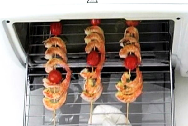 Cool Shrimp kebabs