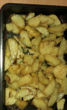 Best Potatoes baked with garlic