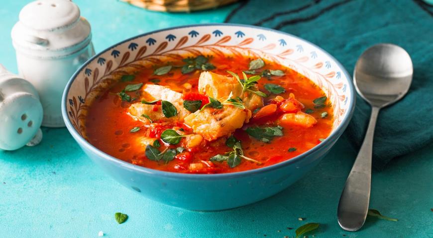 Spicy fish soup