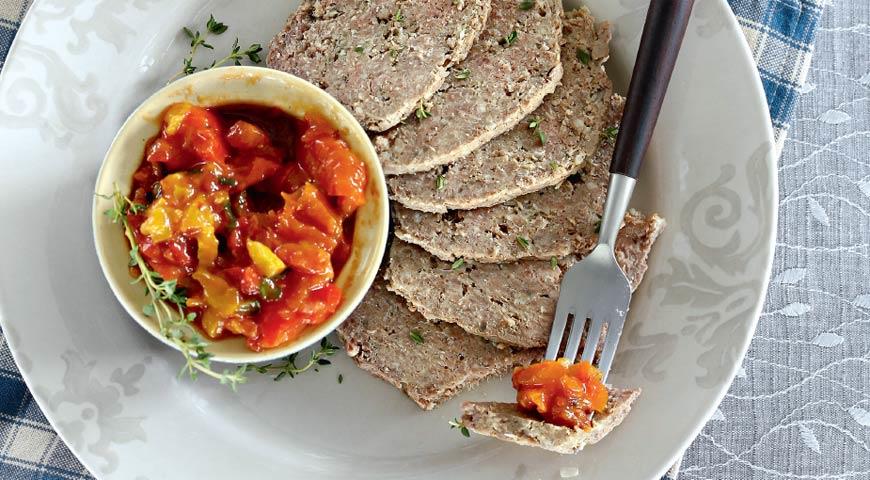 Cold Meat Loaf with Summer Salsa