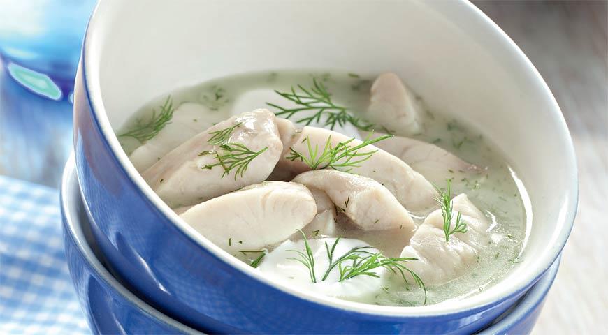 Dill Soup with Fish