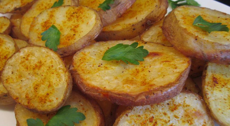 Spicy Baked Potatoes