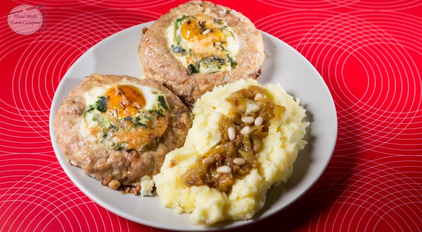 Turkey Cutlets with Egg