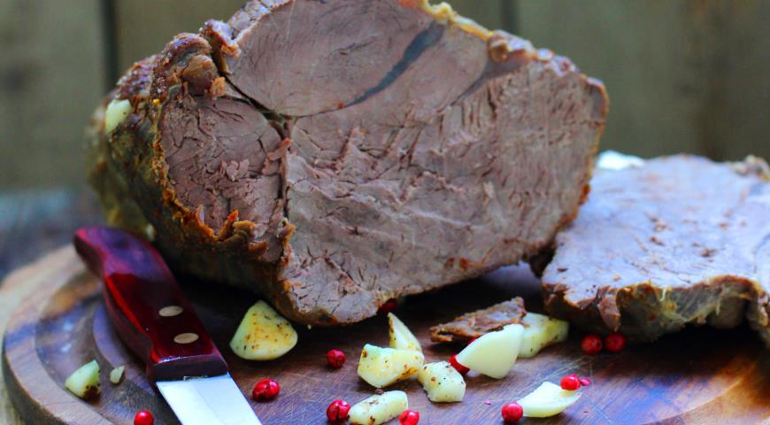 Beef Pork in a Slow Cooker