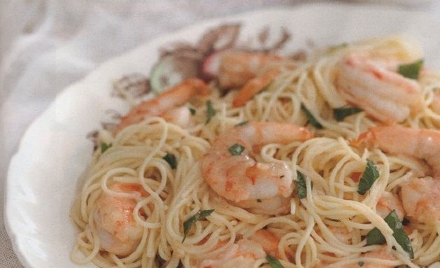 Best Spaghetti with shrimps