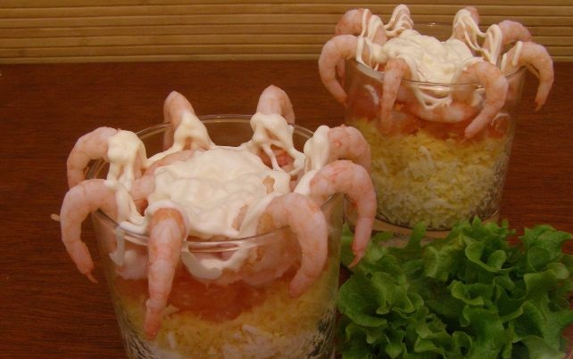 Best Salad with shrimp
