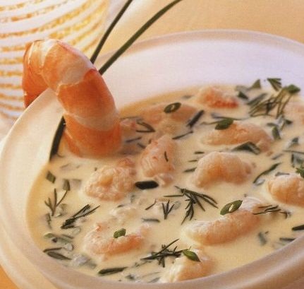 Summer Shrimp Puree Soup