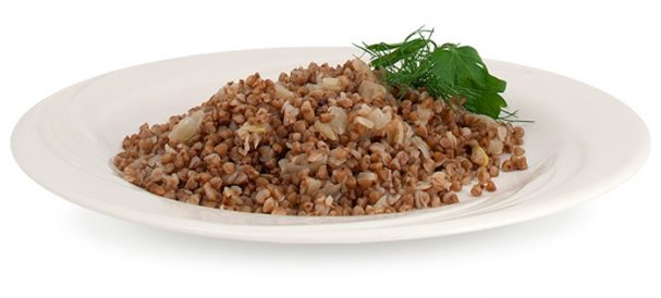 Buckwheat with onions in a slow cooker