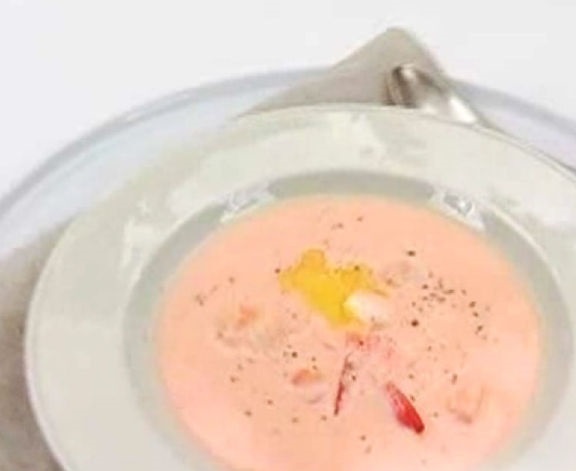 Shrimp milk soup