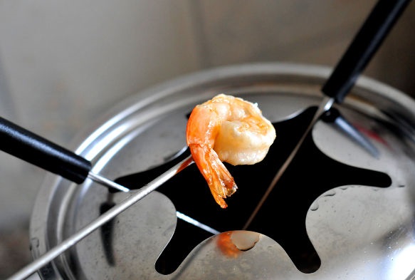 Shrimp fondue