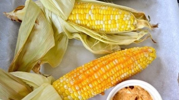 Best Oven baked corn with honey