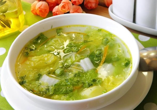 Chinese cabbage soup
