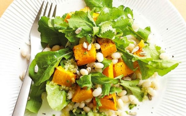 Diet Pumpkin salad fast and tasty