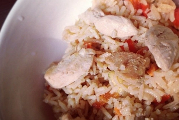 Chicken chahan (Fried rice)