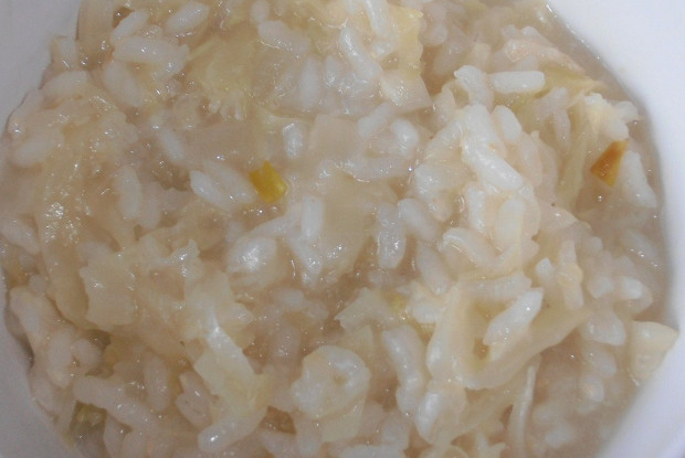 Rice with cabbage
