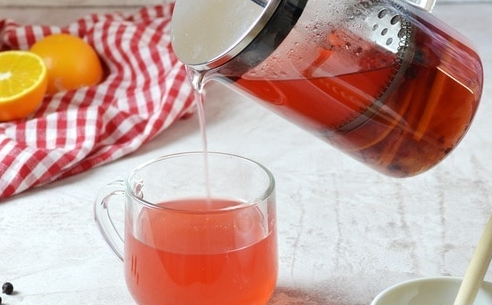 Lingonberry tea