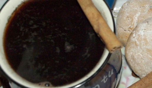 Coffee mulled wine