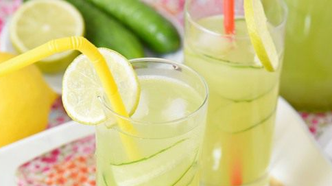 Cucumber lemonade