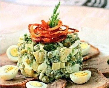 Boiled Trout Salad